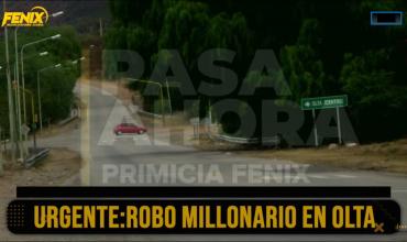 Olta: Jefe policial dijo que los asaltantes “tienen tonada lugareña”