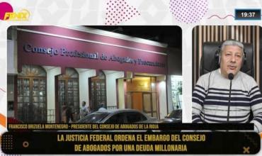 El Consejo de Abogados tiene una deuda millonaria y la justicia determinó embargos: “Cuando asumimos, teníamos un pasivo de 53 millones de pesos"