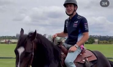 Franco Colapinto subió un video montando a caballo con música de Wanda Nara, revolucionó las redes y lo silenció