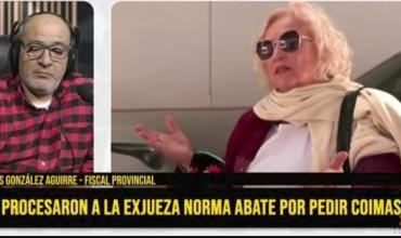 El fiscal González Aguirre confirmó el procesamiento de la exjueza Norma Abate por corrupción