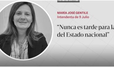 El pedido de la intendenta de 9 Julio ante la visita de Bullrich por la inundación: “Nunca es tarde para la ayuda del Estado nacional”