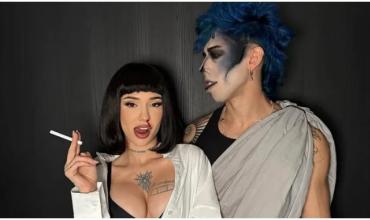 La foto subida de tono de La Joaqui y Luck Ra que levantó la temperatura en redes: "Pasarla juntos"