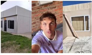 Bautista Mascia de Gran Hermano mostró cómo quedó la casa que donó a una organización para personas trans