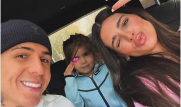 Navidad anticipada y fotos en familia: el nuevo comienzo de Valentina Cervantes en Inglaterra