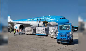 Argentina fue uno de los países que registró mayor incremento de carga aérea en septiembre