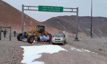 San Juan: Ultiman trabajos para la apertura de Agua Negra