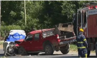 Tour fatal: un matrimonio cordobés que viajaba de compras a Chile, chocó de frente en la ruta y murió