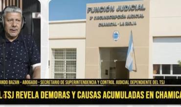 Chamical: el TSJ expuso problemas en la tramitación de causas y busca optimizar el servicio judicial