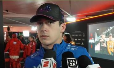La frustración de Franco Colapinto tras el GP de Las Vegas: del "fue un desastre el auto" a las quejas por los fuegos artificiales