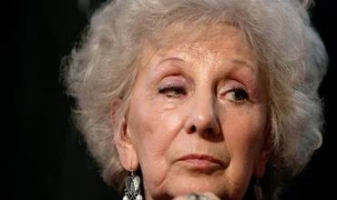 Estela de Carlotto cuestionó la designación de Carlos Presti en el Ministerio de Defensa: “No corresponde”