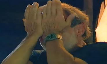 El llanto de Guillermo Francella tras el agónico triunfo de Racing ante River