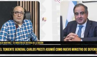 Julio Martínez respaldó la designación de Presti y aseguró que “los fantasmas del pasado ya no existen”