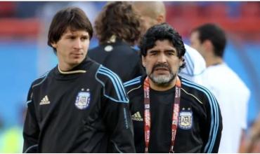 El posteo de Lionel Messi por el quinto aniversario de la muerte de Diego Maradona