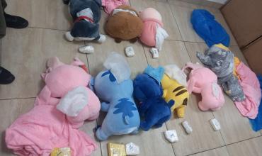 Detectan peluches con cocaína en un tour de compras en Tucumán