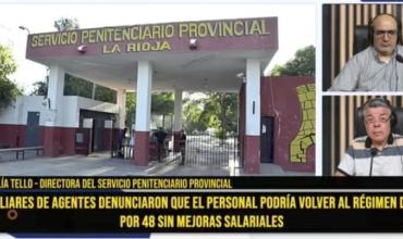 Reclamo en el Servicio Penitenciario: Analía  Tello aclaró que el cambio de régimen de guardias será transitorio y por necesidad de servicio