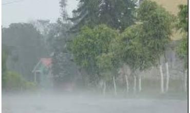 Rige una alerta por lluvias, tormentas y vientos fuertes en gran parte de la provincia