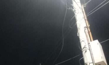 Vecinos alertados por un transformador que comenzó a incendiarse