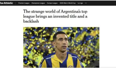 El polémico título de Rosario Central llegó a The Atlantic de The New York Times