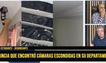 Denuncian cámaras ocultas en departamentos alquilados: una estudiante descubrió que era filmada mientras dormía
