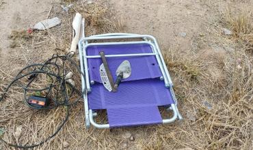 Recuperan varios elementos robados en el paraje La Cañada