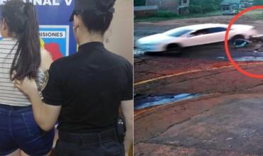 Una mujer atropelló a su pareja y escapó: la atraparon gracias a las cámaras de seguridad