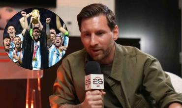 A horas del sorteo en Washington, Messi habló sobre las chances de Argentina de volver a ganar un Mundial