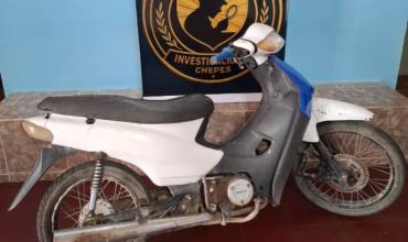Chepes: Secuestraron una moto que tenía numeración adulterada