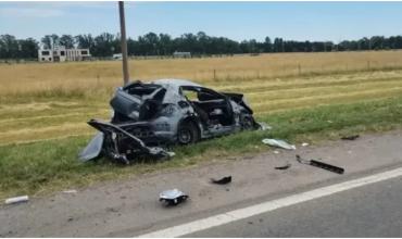 Un funcionario del Ministerio de Seguridad bonaerense murió en un trágico accidente en la Ruta 3