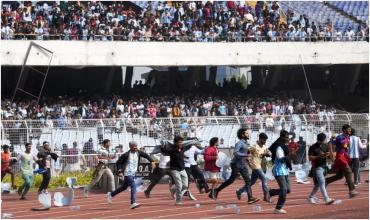 El caos que desató la visita de Lionel Messi en India: el público destrozó el estadio y se abrió una investigación