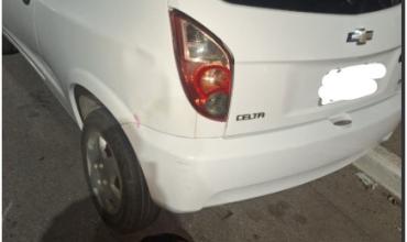 Accidente en Av. San Francisco: motociclista sufre leve traumatismo y no requiere traslado