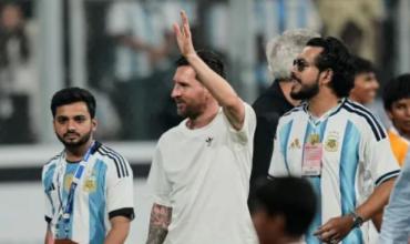 El lujoso regalo que recibió Messi de un millonario indio en su gira por el país