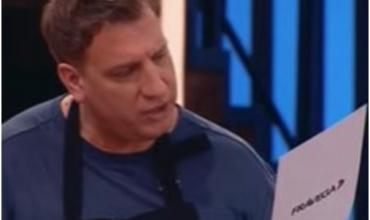 Maxi López rompió en llanto en Masterchef Celebrity y conmovió a Wanda Nara