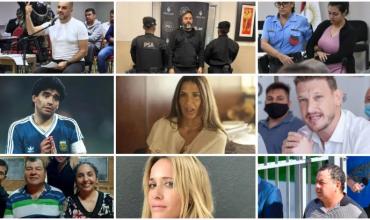 Maradona, Makintach, Furfaro y el Clan Sena: los casos judiciales más impactantes del año