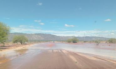 Solicitan circular con extrema precaución por Ruta Nacional N° 74