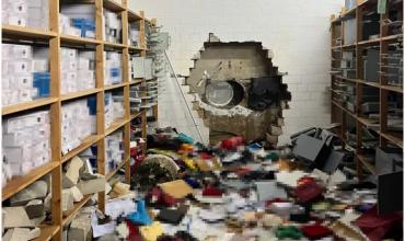 Millonario robo en Alemania: perforaron la pared de un banco y se llevaron 30 millones de euros