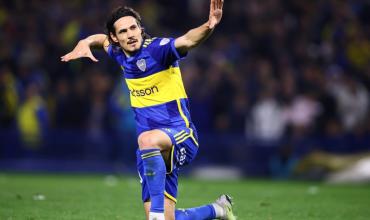 Edinson Cavani palpitó la Copa Libertadores con Boca y se refirió a su futuro