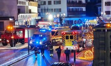 Tragedia en Suiza: decenas de personas murieron en un incendio que se desató durante una fiesta de Año Nuevo