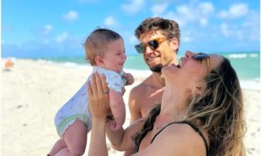 Jimena Barón mostró por primera vez el rostro de su bebé Arturo: "Gracias por consagrarnos familia"