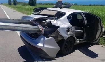 Impactante siniestro vial en Ruta 38