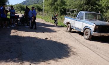 Siniestro vial en Nacate: un motociclista fue trasladado al hospital