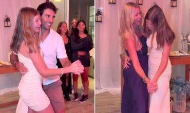 Así fue el primer festejo de 15 de Allegra Cubero: el look a tono con Nicole Neumann y el vals con Manu Urcera