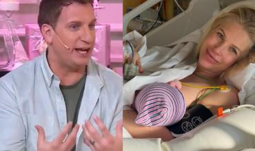 Fuertes críticas de feministas contra Maxi López por adelantar la cesárea de su mujer