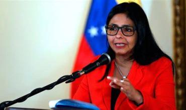 Delcy Rodríguez anunció el inicio de un proceso diplomático con Estados Unidos