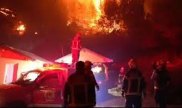 El ministro de Seguridad de Chubut apuntó contra los causantes del incendio: "intención criminal"