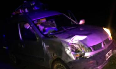 Chamical: Choque con animal suelto en la Ruta 38 dejó daños materiales