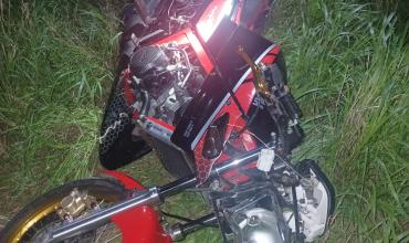 Siniestro por ruta nacional 74: Dos jóvenes resultaron heridos tras chocar con un animal