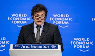Milei confirmó parte de su agenda en Davos: cumbre con CEOs de bancos y saludo formal con un presidente
