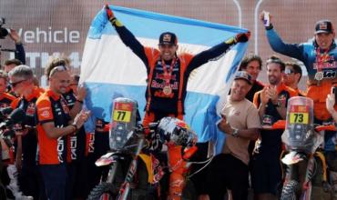 En un final para el infarto, Benavides se coronó campeón del Rally Dakar