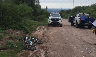 Un ciclista resultó con lesiones graves tras caer de su bicicleta