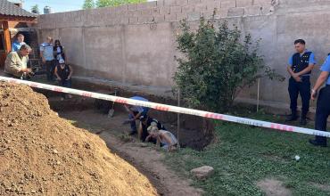 La jueza Córdoba encabezó una excavación por restos óseos hallados en el barrio 13 de Enero